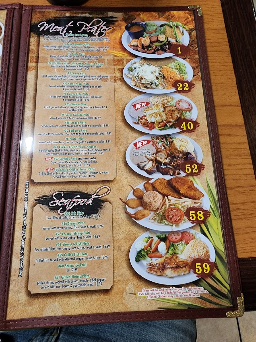 Feliz Amanecer Menu - Image 4